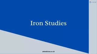 Iron Studies Interpretation | A4 Medicine