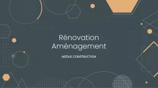 Extension de maison - MEDLIK CONSTRUCTION