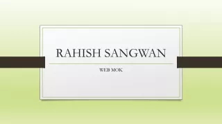 rahish sangwan