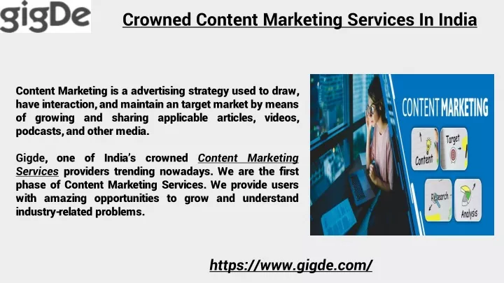 crowned content marketing services in india