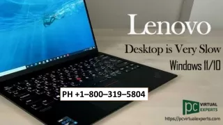 Lenovo Laptop Running Slow  1–800–319–5804, How to Speed up Lenovo Laptop