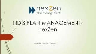 nexZen Plan Management