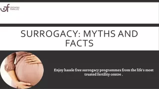 Surrogacy Myths and Facts