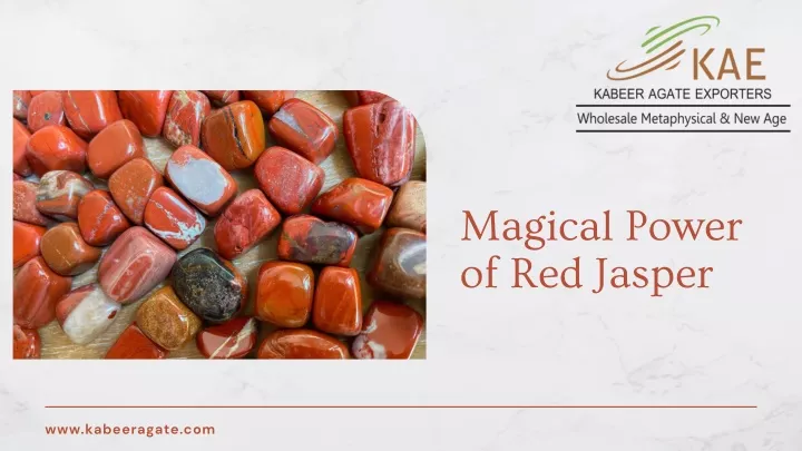 magical power of red jasper
