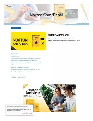 Norton Antivirus Security Softwares