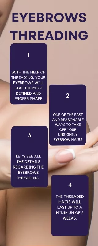 eyebrows threading