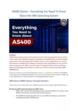 as400 iseries everything you need to know about