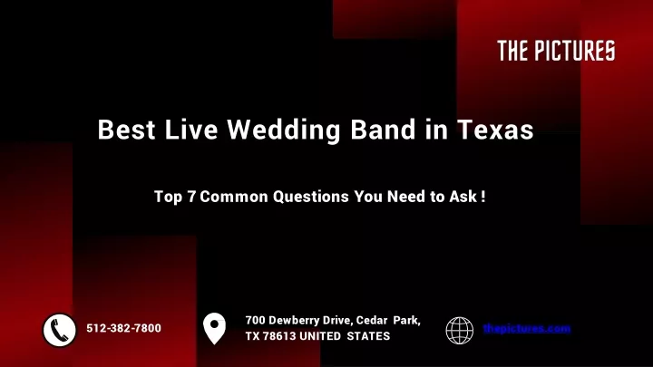 best live wedding band in texas