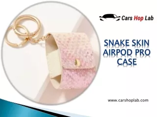 Snake Skin AirPod Pro Case