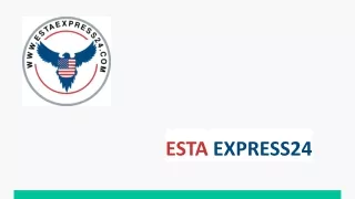 Esta Express24 - Esta und Visum