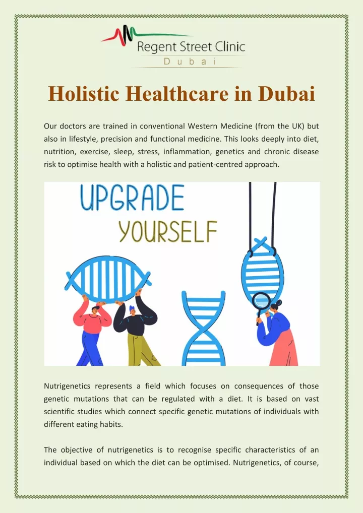 holistic healthcare in dubai