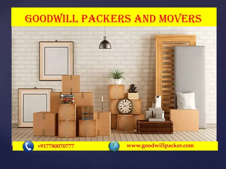 goodwill packers and movers