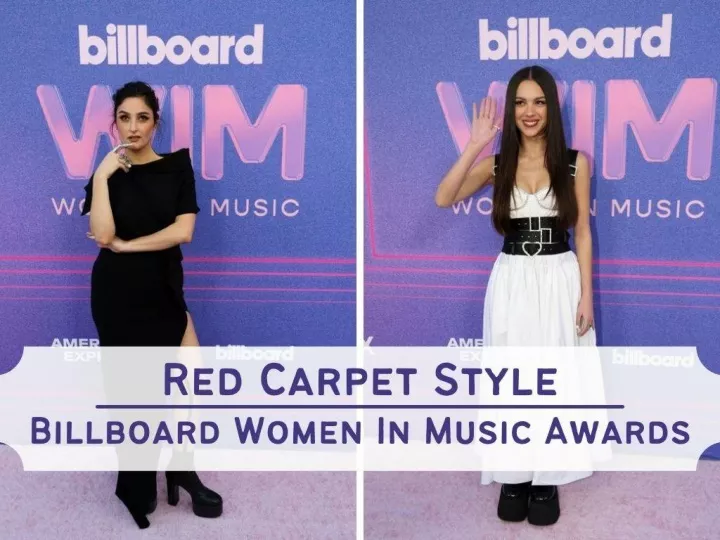 red carpet style at the billboard women in music awards
