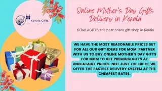 Online Mother's Day Gifts in Kerala