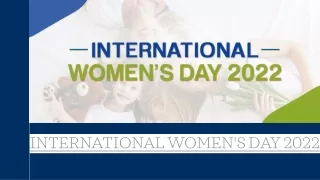 International Women's Day 2022