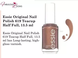 Essie Original Nail Polish 619 Teacup Half Full, 13.5 ml