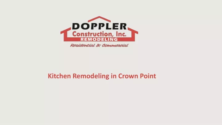 kitchen remodeling in crown point