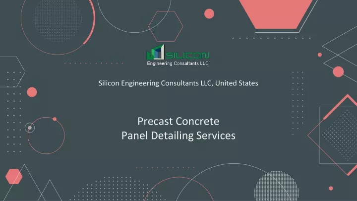 precast concrete panel detailing services