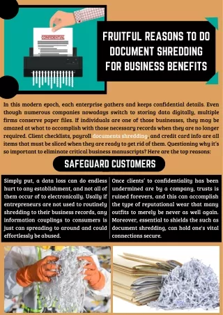 Benefits of Business Document Shredding