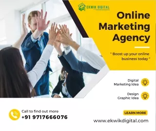 Get the Best Seo Agency In Delhi from Ekwik Digital at Low Package