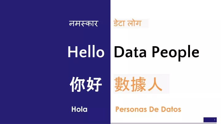 data people