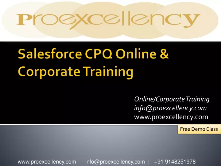 online corporate training info@proexcellency com www proexcellency com