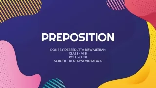 preposition