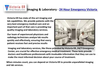 COVID-19 Antibody IV Treatment - 247 Emergency Center - Victoria ER