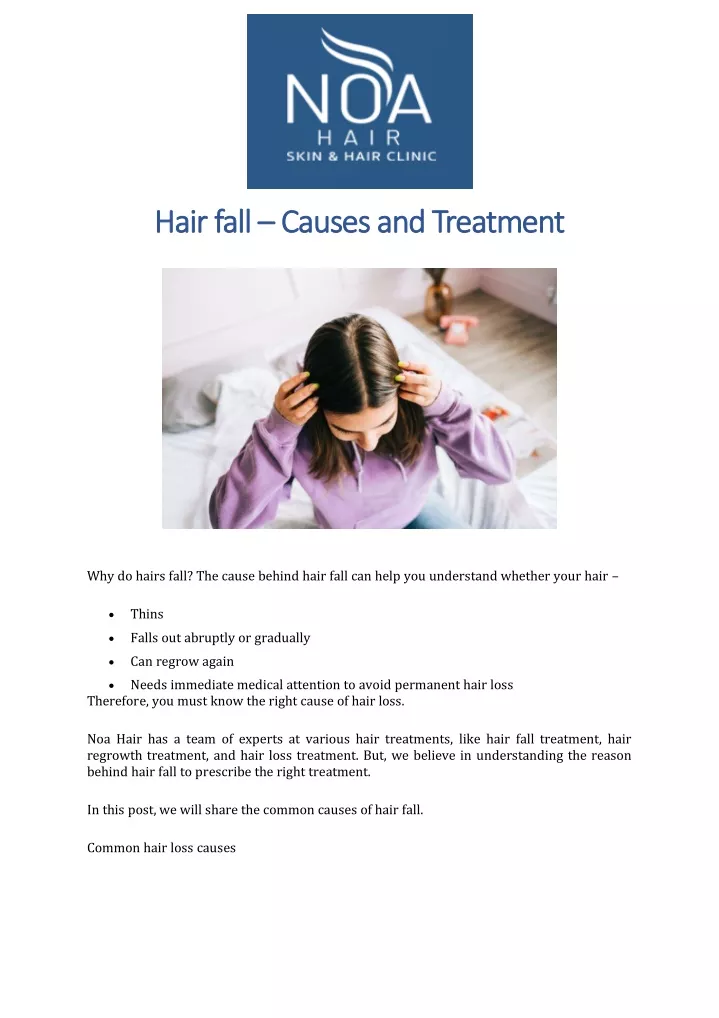 hair fall hair fall causes and treatment causes