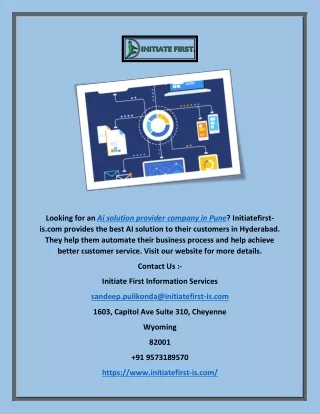 Ai Solution Provider Company in Pune | Initiatefirst-is.com
