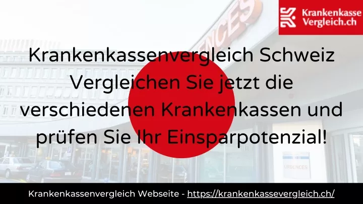 krankenkassenvergleich schweiz vergleichen