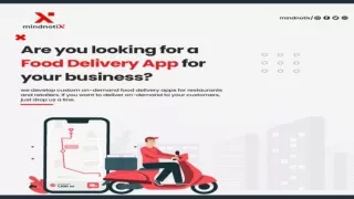 On Demand Food Delivery App Development Company Coimbatore