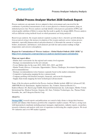 process analyzer industry analysis