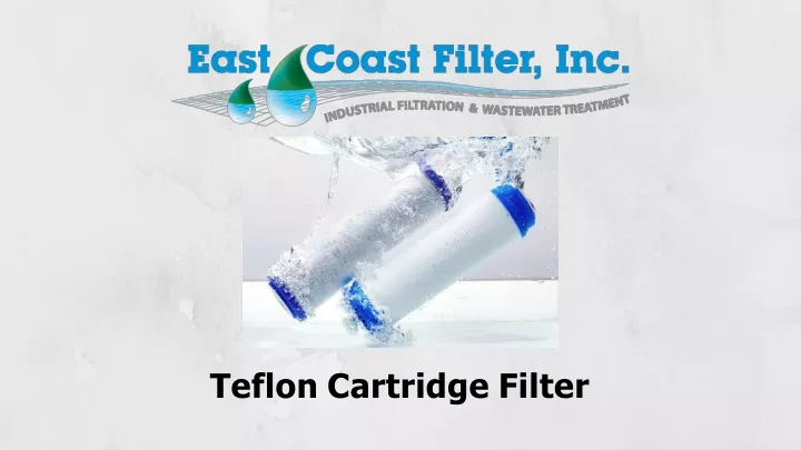 teflon cartridge filter