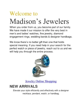 Buy Fashion Jewelry Online