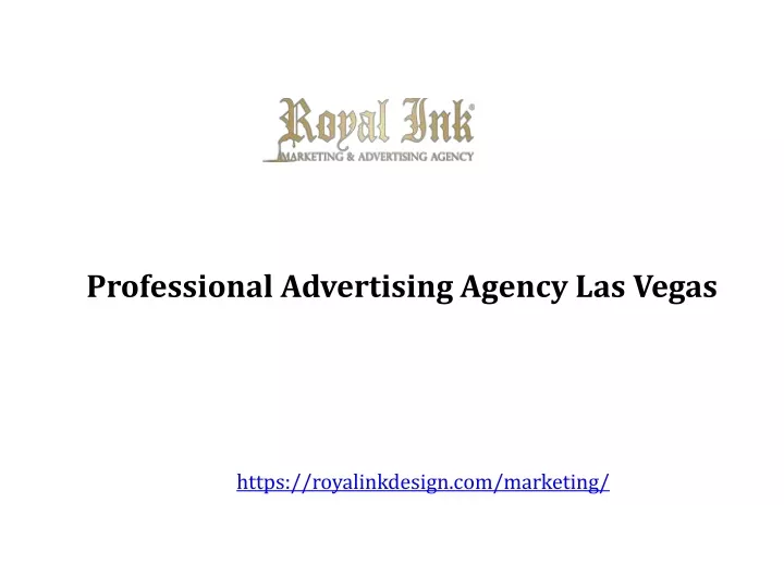 professional advertising agency las vegas