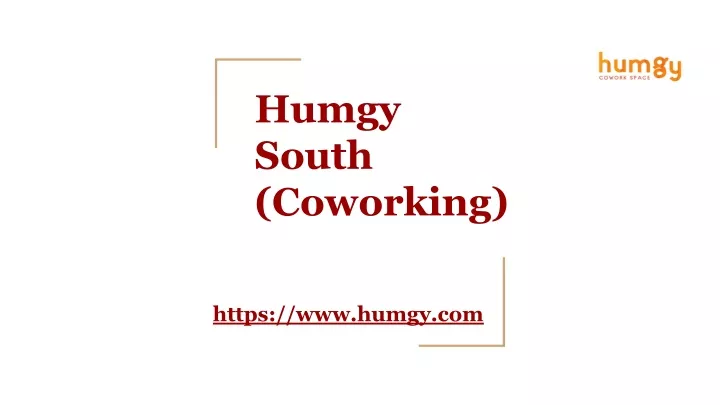 humgy south coworking