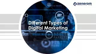 Different Types of Digital Marketing