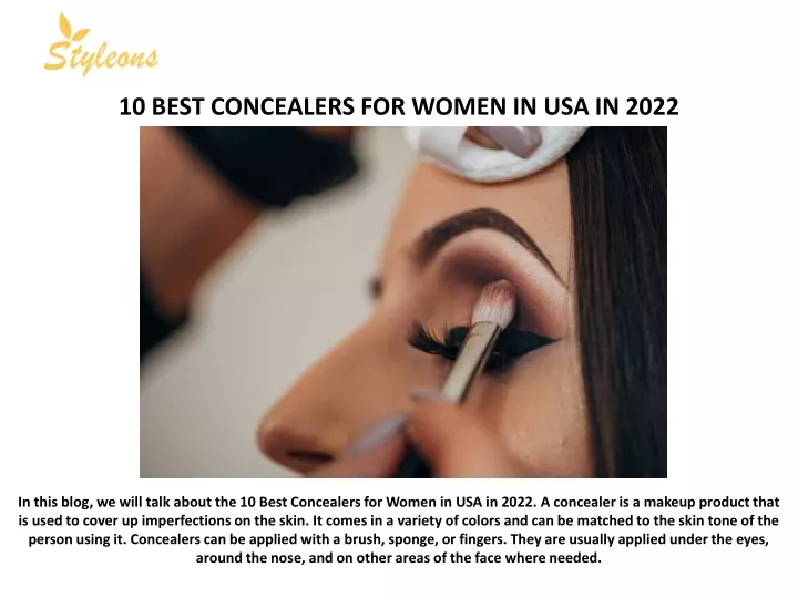 10 best concealers for women in usa in 2022