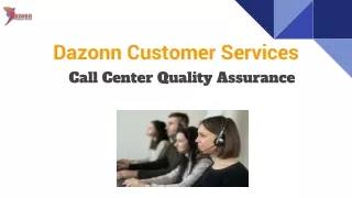 Call Center Quality Assurance