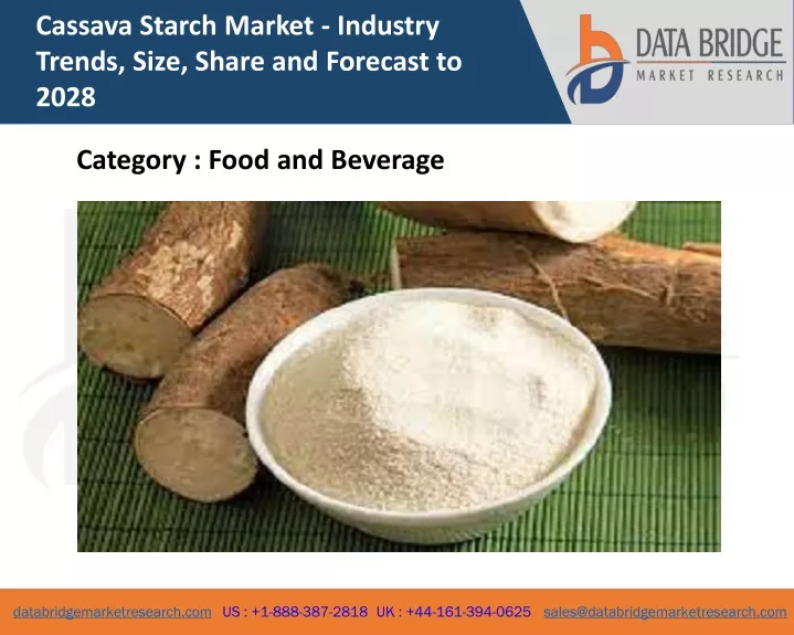 cassava starch market industry trends size share