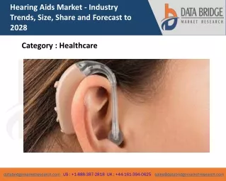hearing aids market industry trends size share