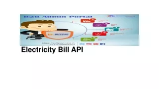 electricity bill api