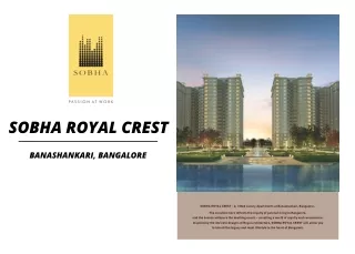 sobha royal crest
