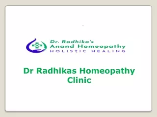 Best Homeopathy Doctors in HSR Layout for Skin - Dr Radhikas Homeopathy Clinic