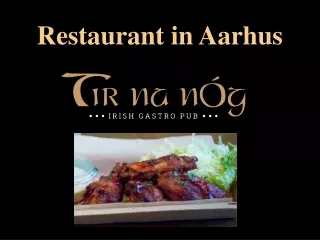 Restaurant in Aarhus