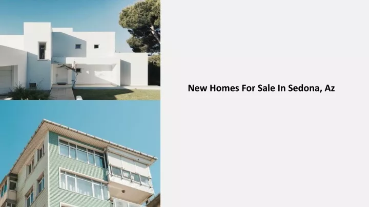 new homes for sale in sedona az