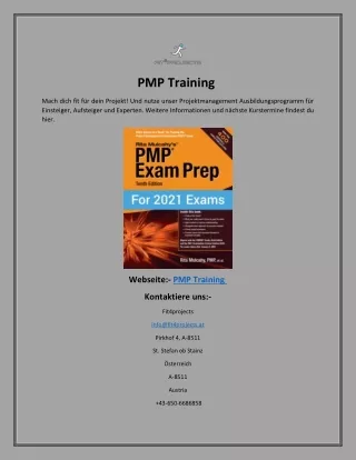 PMP Training 