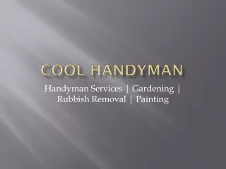 cool handyman