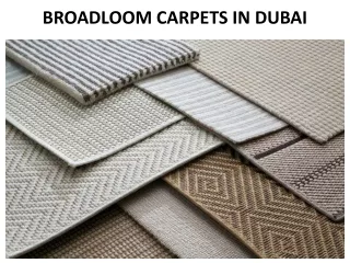 broadloom carpets in dubai